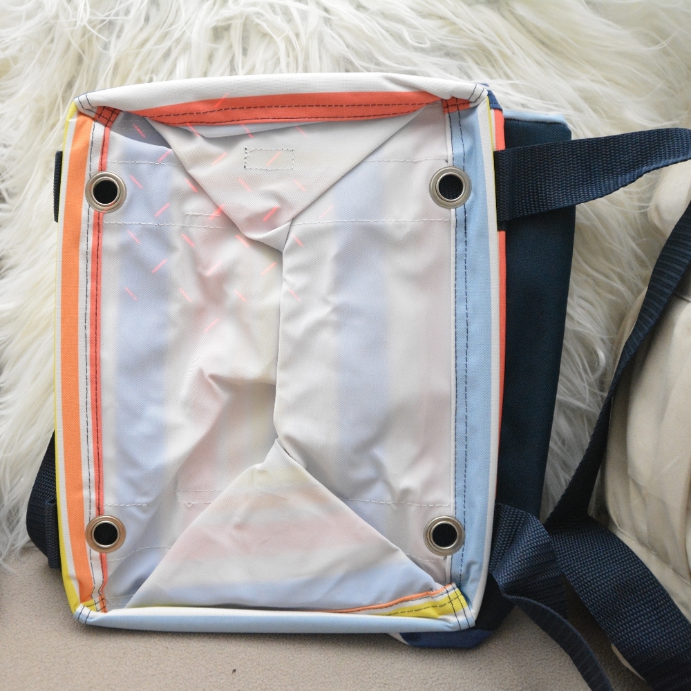 Thirty-One Gifts Vista Stripe Small Utility Tote